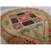 Image 11 : Qty 2 Hand-Woven Fans Approx. 9" x 14"L