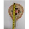 Image 15 : Qty 2 Hand-Woven Fans Approx. 9" x 14"L