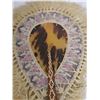 Image 4 : Qty 2 Hand-Woven Fans Approx. 9" x 14"L