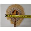Image 7 : Qty 2 Hand-Woven Fans Approx. 9" x 14"L