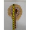 Image 8 : Qty 2 Hand-Woven Fans Approx. 9" x 14"L