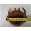 Image 7 : Wooden Crab Shaped Bowl 7" x 7" x 2"