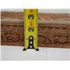 Image 11 : Carved Wooden Box w/ Hinged Lid 10" x 6" x 2.5"