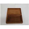 Image 3 : Carved Wooden Box w/ Hinged Lid 10" x 6" x 2.5"