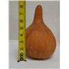 Image 10 : Qty 2 Carved, Hollow Gourd Containers w/ Stopper, Misc Sizes