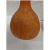 Image 4 : Qty 2 Carved, Hollow Gourd Containers w/ Stopper, Misc Sizes