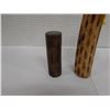 Image 3 : Dried Cactus Rainstick "Song to the Spirits" & Cylinder, Misc Sizes