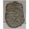 Image 1 : Large Hand Carved Wooden Printing Block for Artwork w/ Dragon Motif 8" x 10"