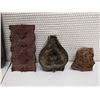 Image 4 : Qty 6  Hand Carved Wooden Printing Blocks for Artwork, Misc Sizes