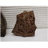 Image 5 : Qty 6  Hand Carved Wooden Printing Blocks for Artwork, Misc Sizes