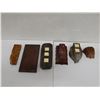 Image 7 : Qty 6  Hand Carved Wooden Printing Blocks for Artwork, Misc Sizes
