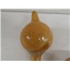 Image 10 : Qty 3 Carved Maracas Gourds Percussion Rattle Instruments, Misc Sizes