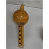 Image 11 : Qty 3 Carved Maracas Gourds Percussion Rattle Instruments, Misc Sizes