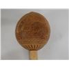 Image 6 : Qty 3 Carved Maracas Gourds Percussion Rattle Instruments, Misc Sizes