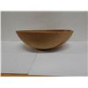 Image 4 : Large Carved Wooden Bowl 16" Dia, 5"H