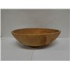 Image 5 : Large Carved Wooden Bowl 16" Dia, 5"H
