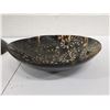Image 10 : Qty 2 Carved Bowls w/ Inlaid Paisley Design Approx. 7.5" Dia, 1.75"H