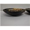 Image 4 : Qty 2 Carved Bowls w/ Inlaid Paisley Design Approx. 7.5" Dia, 1.75"H