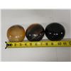 Image 14 : Qty 3 Handcrafted Bowls, Misc Sizes