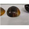 Image 8 : Qty 3 Handcrafted Bowls, Misc Sizes