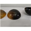 Image 9 : Qty 3 Handcrafted Bowls, Misc Sizes