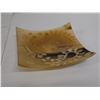 Image 7 : Qty 2 Square Serving Plates w/ Handcrafted Design, Misc Sizes
