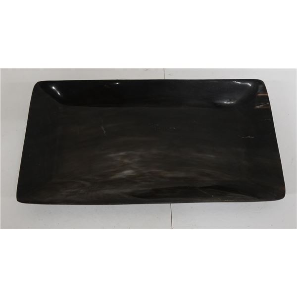Black Rectangular Tray 9.5" x 5.5" x 1"H