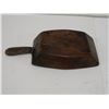 Image 3 : Wooden Tray or Scoop w/ Handle 11" x 6.5" x 2"H