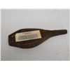 Image 5 : Vintage Hand-Carved Wooden Chinese Cookie Mold from Honolulu Academy of Arts 9.5" x 3.5" x 1"H