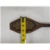 Image 8 : Vintage Hand-Carved Wooden Chinese Cookie Mold from Honolulu Academy of Arts 9.5" x 3.5" x 1"H