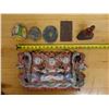 Image 15 : Carved Dragon Boat Panel, Misc Decorative Eggs, Medallion, Wall Hanging, Buddha Figurine, etc Misc S