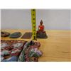 Image 17 : Carved Dragon Boat Panel, Misc Decorative Eggs, Medallion, Wall Hanging, Buddha Figurine, etc Misc S