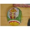 Image 3 : Carved Dragon Boat Panel, Misc Decorative Eggs, Medallion, Wall Hanging, Buddha Figurine, etc Misc S