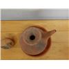Image 7 : Thai Earthenware Kendi Water Vessel on Base & Small Jar, Misc Sizes
