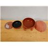 Image 3 : Qty 2 Japan Betel Boxes w/ Lids, Misc Sizes