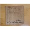 Image 7 : Qty 3 Yarn Folk Art on Wood, Signed by Artist 8" x 8"