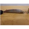 Image 6 : Qty 8 Small Carved Figurines & Glass: Owl, Duck, Tribal Figures, etc Misc Sizes