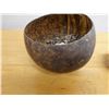 Image 5 : Qty 2 Coconut Shell Bowls, Carved Utensils & 10 Buttons, Misc Sizes