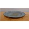 Image 1 : Carved Metal Platter w/ Scalloped Edges 13" Dia, 1.5"H