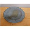 Image 2 : Carved Metal Platter w/ Scalloped Edges 13" Dia, 1.5"H