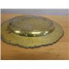 Image 5 : Carved Metal Platter w/ Scalloped Edges 13" Dia, 1.5"H