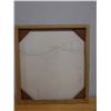 Image 6 : Abstract Painting on Canvas, by Artist Noe Tanigawa on Back, 32" x 35" Unframed