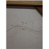 Image 7 : Abstract Painting on Canvas, by Artist Noe Tanigawa on Back, 32" x 35" Unframed