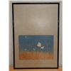 Image 1 : Night Song Lt. Ed. 5/100 Artwork by Artist Louis Pohl (?), Framed & Matted 28" x 40"
