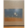 Image 2 : Night Song Lt. Ed. 5/100 Artwork by Artist Louis Pohl (?), Framed & Matted 28" x 40"