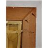 Image 12 : Original Painting on Canvas, Abstract Figures in Ornate, Carved Wood Frame, 36" x 43"