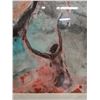 Image 4 : E Hi'ioka a e Pele Abstract Art w/ Artist's Signature '72, Framed & Matted 24" x 33"