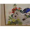 Image 4 : Bird Artwork w/ Maker's Stamp, Framed & Matted