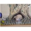 Image 5 : Bird Artwork w/ Maker's Stamp, Framed & Matted