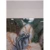 Image 3 : Aloha II Floral Artwork  '85, Framed & Matted 32" x 38"
